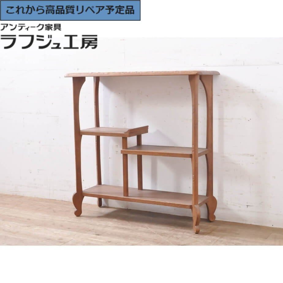 楽天市場】【中古】M▽シェルフ ラック 棚 本棚 飾り棚 朝鮮風