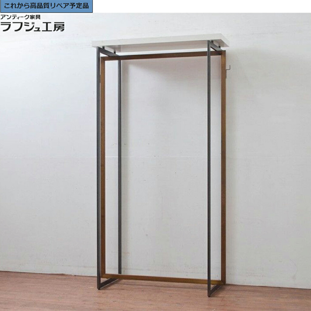 【中古】美品 ★事前問合せ必須★ ハンガーラック スタイリッシュ アパレル用 r-078021｜ラフジュ工房 店