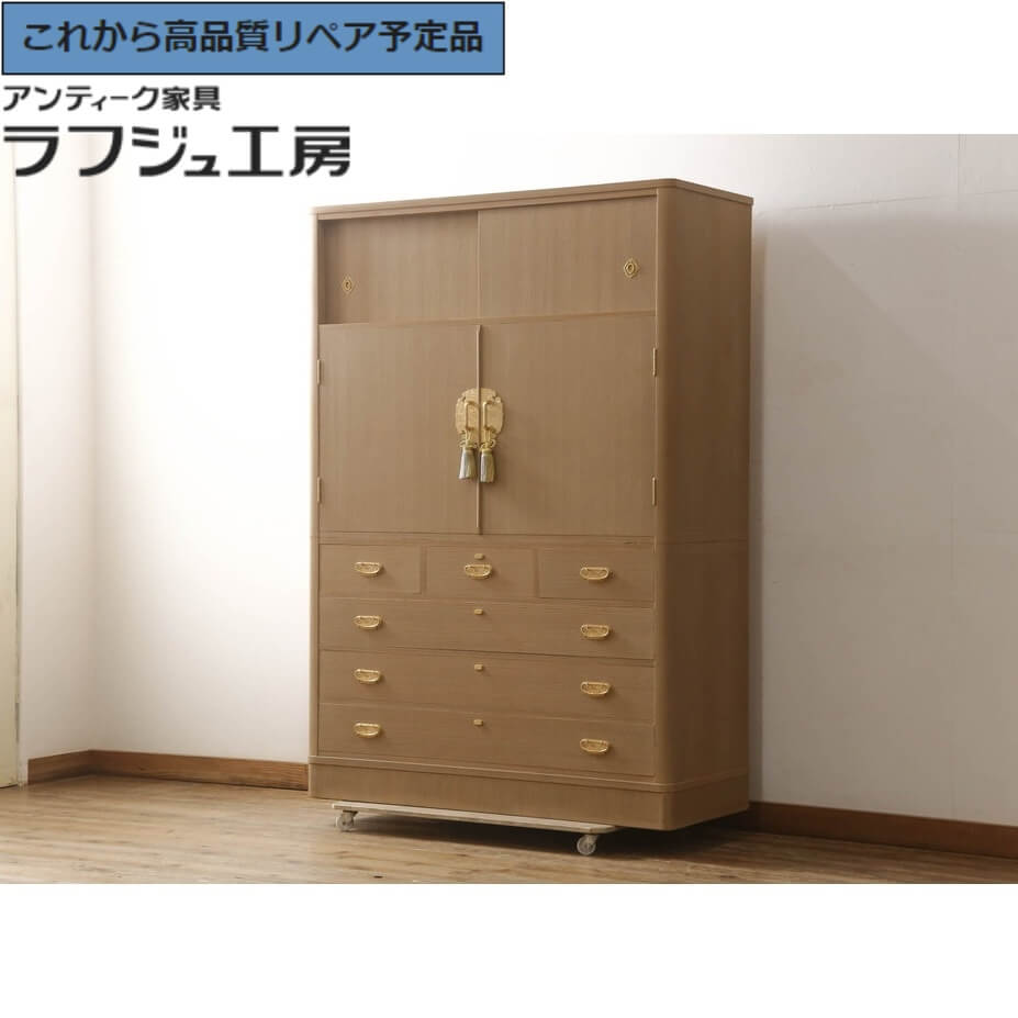 楽天市場】伝統工芸士 中田静夫 総桐 紀州箪笥 着物箪笥 最高級 桐箪笥