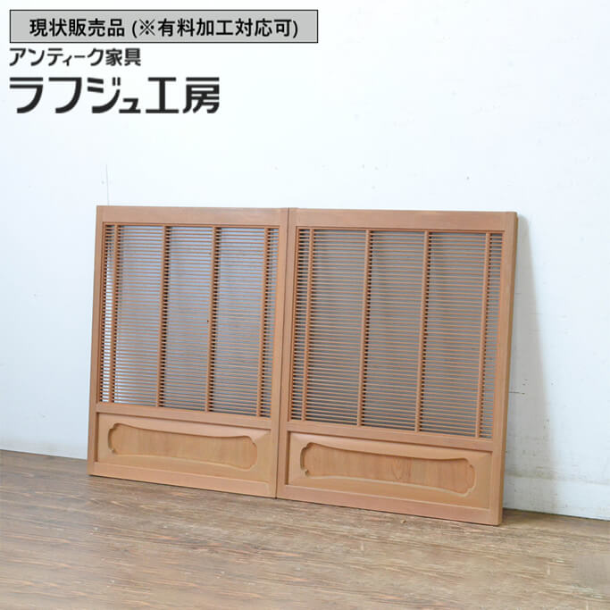 楽天市場】▽現状販売▽ 和製アンティーク 昭和初期 アンティーク建具