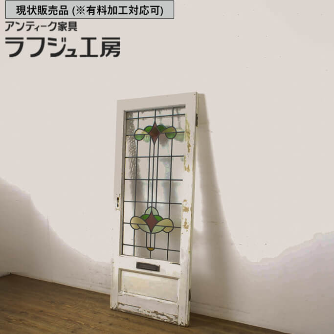 楽天市場】ヴィンテージ建具 グリアージュ戸 1枚 金網 引き戸
