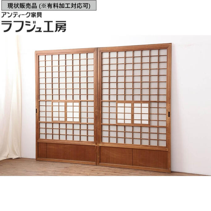 楽天市場】猫間障子 新和風 CA4 w1690mm×2038mm 引違2枚戸 在来工法