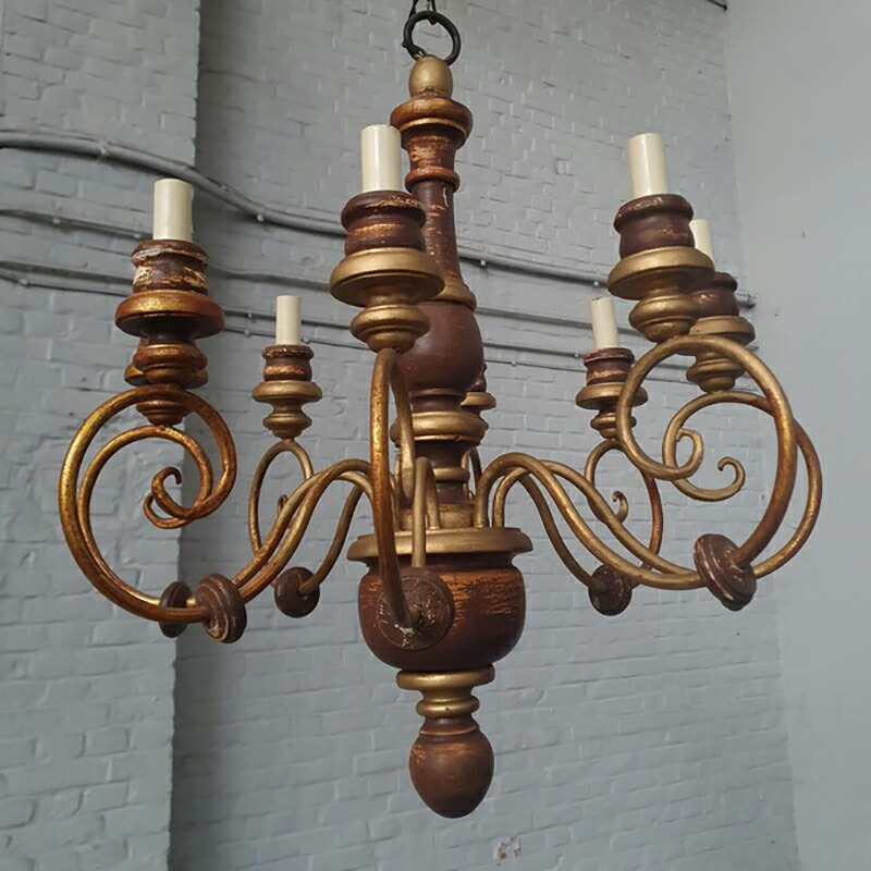 シャンデリア 天井照明 インテリア アンティーク ビンテージ 昭和レトロ 当時物 楽天市場】【中古】アンティーク シャンデリア | 天井照明 照明