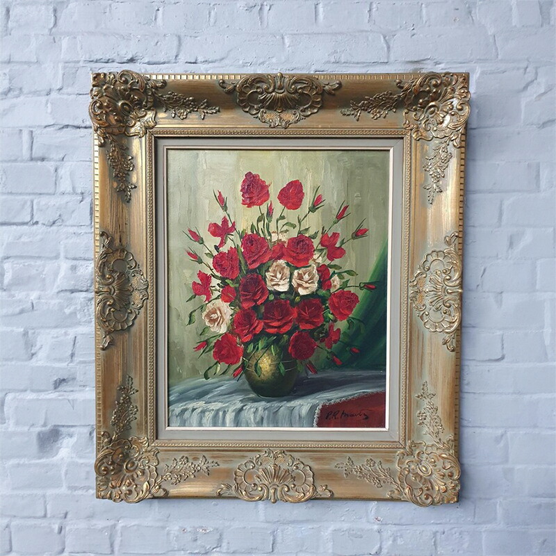 楽天市場】【1960年代】絵画 サイン入り 絵 風景画 玄関 ヴィンテージ