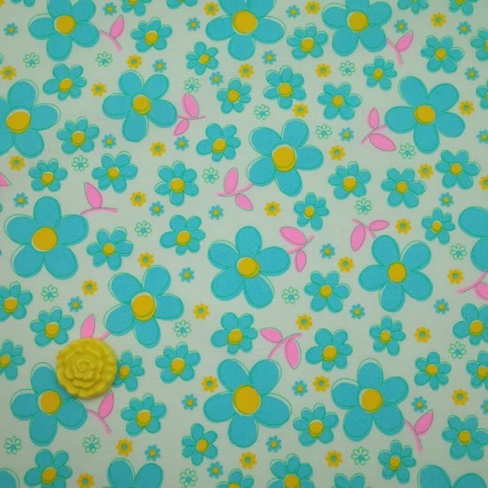 Fleur ブルー 50cmカット済 カラフル かわいい レトロ ハンドメイド パッチワーク 日本製 コットン 生地 蛍光 花柄 水色 国産 綿100 激安 フラワー ゆめかわ青 エコバッグ プリント生地 手作り 手芸 蛍光ピンク Fleur ブルー 50cmカット済 カラフル かわいい レトロ ハンドメイド パッチワーク 日本製 コットン 生地 蛍光 花柄 水色 国産 綿100 激安 フラワー ゆめかわ青 エコバッグ プリント生地 手作り 手芸 蛍光ピンク