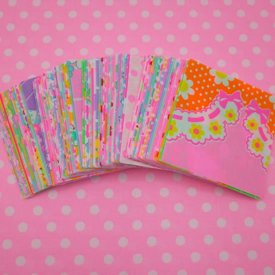 楽天市場】カラフル ハギレ 生地 Yo-Yo ヨーヨーキルト サークル