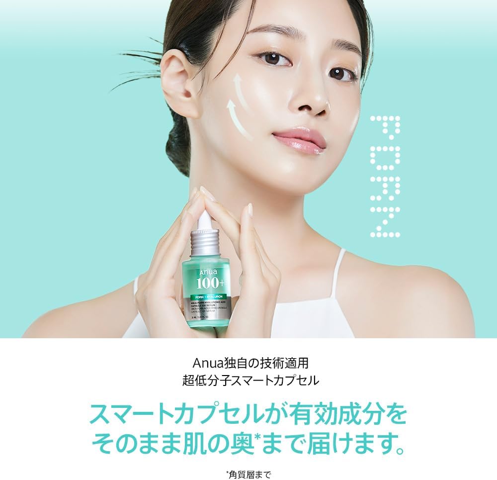 ポイントバック20％／【ANUA公式】【 PDRNヒアルロン酸カプセル