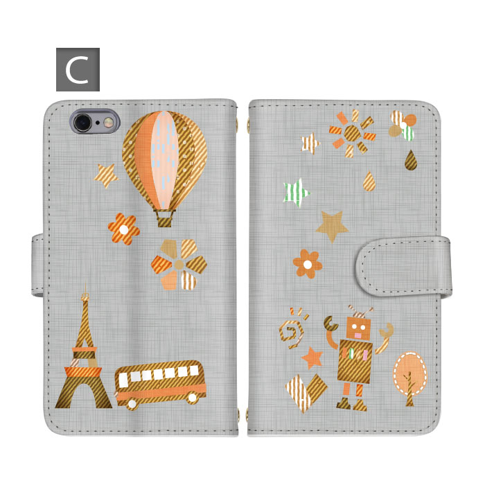 楽天市場 Iphone13 追加 ケースネコポス 送料無料 スマホケース 全機種対応 手帳型ケース イラスト デニム風 気球 ロボット エッフェル塔 Iphone Xperia Galaxy Aquos Arrows Digno ファーウェイ Zenfone らくらくフォン Android One Oppo Urbarno Disney Mobile Isai