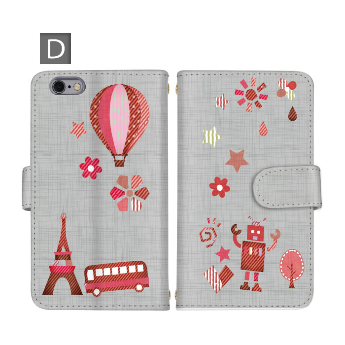 楽天市場 Iphone13 追加 ケースネコポス 送料無料 スマホケース 全機種対応 手帳型ケース イラスト デニム風 気球 ロボット エッフェル塔 Iphone Xperia Galaxy Aquos Arrows Digno ファーウェイ Zenfone らくらくフォン Android One Oppo Urbarno Disney Mobile Isai