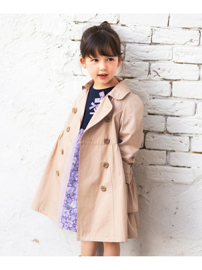 ガーリートレンチコート Any Fam エニィファム Kids コート