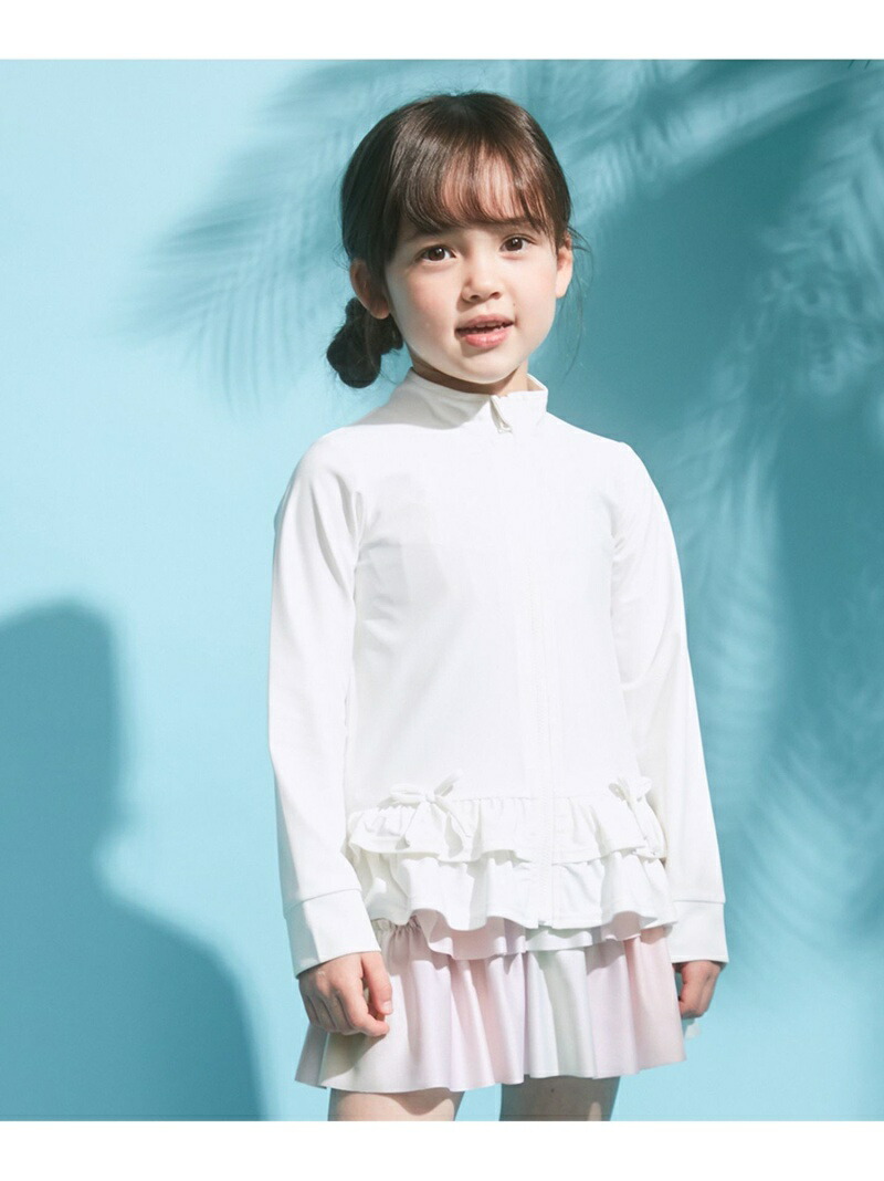 裾フリルラッシュガード Any Kids エニィファム Fam