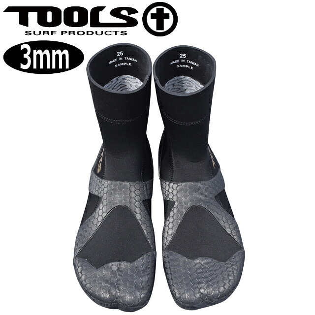 サーフブーツ TLS リーフブーツ サーフシューズ ツールスTOOLS X-FIT SURFBOOTS 3mmサーフィン ブーツ シューズ ソックス ３ミリ｜GOOD TIME