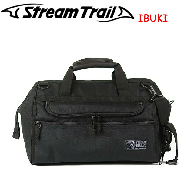 Stream Trail 流れトレイル IBUKI イブキ ダッフルバッグアウトドバッグ キャンプバッグ 軽さ ショルダーバッグボトルホルダー付き添い人