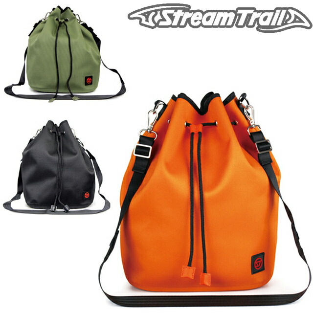 Stream Trail 流れトレイル AP JELLY APゼラチン  雨合羽バッグドライバッグ 校正刷り御徒面子 ショルダーバッグ
