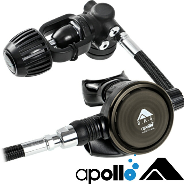 apollo アポロ 日本潜水機 バイオレギュレーター a-320 Nrx ブラックエディションダイビング レギュレーター レギュレター スキューバダイビング レギュ ナイトロックス｜GOOD TIME