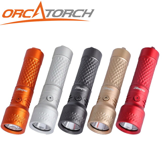 ORCATORCH ORCA7 スポットスポットライト ダイビング スポットビームオルカトーチ 水中ライト ストロボ トーチ 水中カメラ 水中撮影 LED 軽量 コンパクト|GOOD TIME