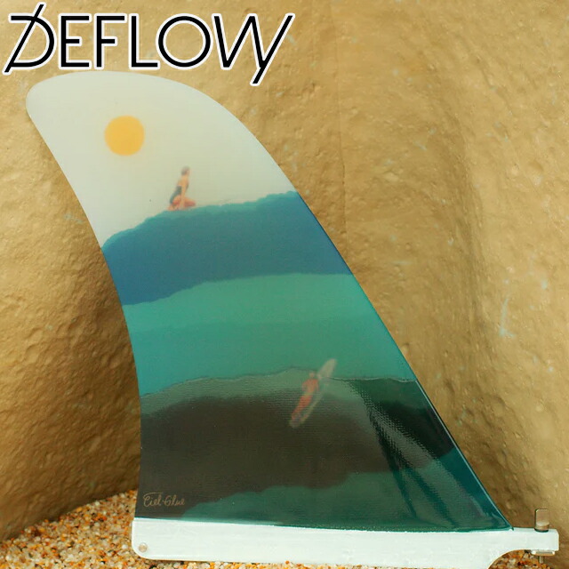 DEFLOW CIELGLUE CRUISER 10,25\" サーフボード フィン ボードフィンサーフィン デフロー ロングボード シングルフィン シングルボックス 10.25ft