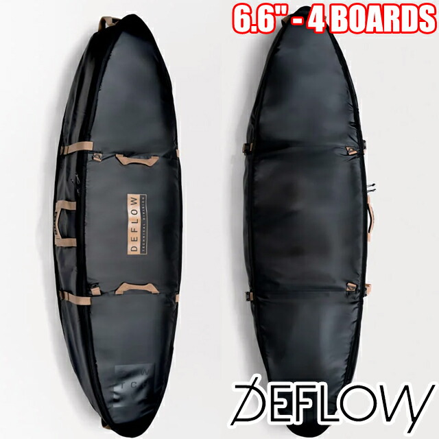 DEFLOW PRO TRAVEL BAG 6.6\" 4 BOARDS サーフゲーム盤 入れもの4ゲーム盤 4本 ゲーム盤入れもの 捉え所の無い入れもの 波乗り 6.6 トリップデフロー ゲーム盤押しかぶせる 周遊御徒面子"