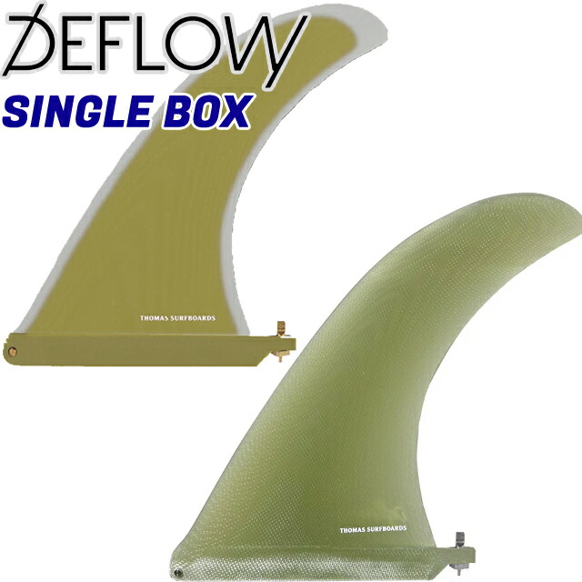 楽天市場】DEFLOW デフロウ ロングボード フィン シングルフィン
