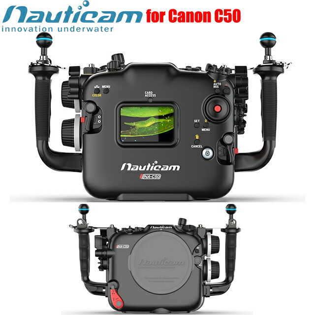 Nauticam NA C50 ハウジング 10590 Canon EOS C50 ダイビングノーティカム 水中写真器 加農砲 イオス 雨合羽容れもの 水中映画化 水中写真器材-マリンスポーツ-ダイビング・シュノーケリング
