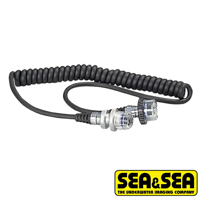 SEA&SEA シンクロコード/N 17100 ストロボ シンクロコード ストロボ ケーブル シーアンドシー シンクロケーブル 水中カメラ ハウジング シングル|GOOD TIME