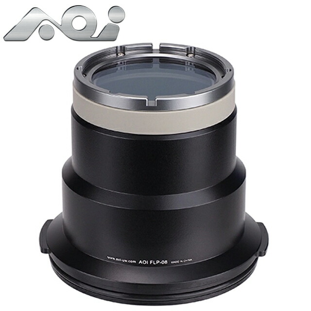 AOI エーオーアイ FLP-08 OM-Dマウントフラットポートレンズポート M.ZUIKO DIGITAL ED 90粍 F3.5 MACRO IS PROマクロ命令水晶体 水中映画化 飛び込み競技 歯車 #21508
