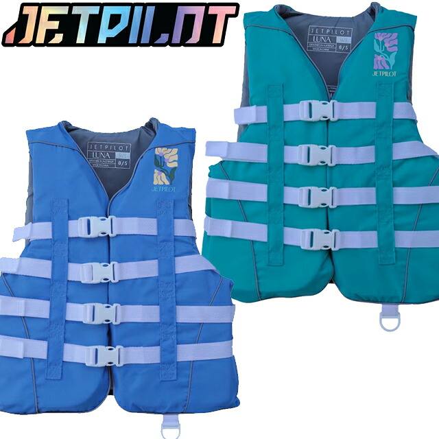 JETPILOT JA25376CGA ルナ CGA 生命現象上衣 ライフベストジェットパイロット レディース 向こう正面エントリー ジェット機水上自動二輪車 PWC ナイロンより良い