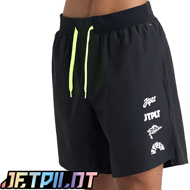 JETPILOT S25900 SUPERFAN BOARDSHORTS ゲーム盤さる股引き ショーツジェットパイロット サーフズボン下 水上自動二輪車 ウェイクボード ジェット機