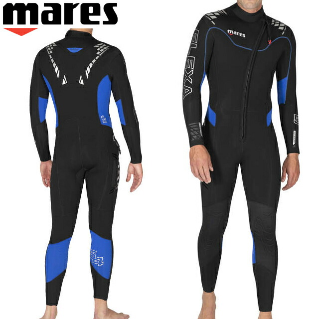 mares ウェットスーツ　フルスーツ　メンズ　5mm マレス MARES フレクサ ウェットスーツ 5mm 4mm メンズ フルスーツ
