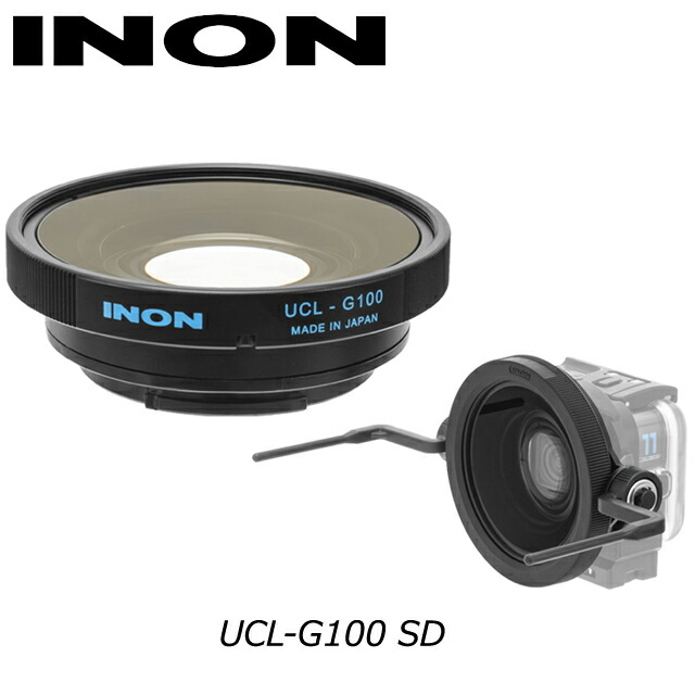 INON 水中近接写真水晶体 UCL-G100 SD GoPro MU-8044イノン 近接写真水晶体 マクロ命令水晶体 水中ハウジング 水中写真器飛び込み競技 ゴー労働者階級 スポーツ・アウトドア-マリンスポーツ-水中写真器材