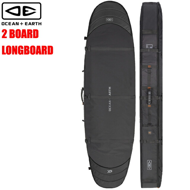OCEAN\u0026EARTH HYPA LONGBOARD TRAVEL COVER 2 BOARDサーフゲーム盤 ゲーム盤入れもの 捉え所の無い入れもの 波乗り 周遊 カバーボードカバー ロングゲーム盤 2本 周遊 サーフボードケース O\u0026E