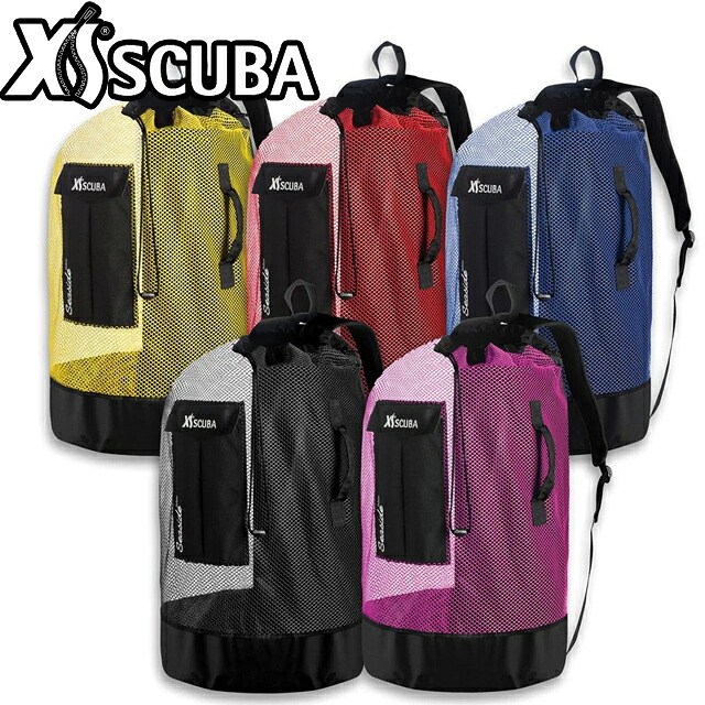 XS Scuba FL3105 バックパックメッシュ 飛び込み競技 メッシュバッグダイビングバッグ 米国海兵隊員御徒面子 砂浜御徒面子 情の籠もった御徒面子 器材バッグウェットスーツ 御徒面子 鞄