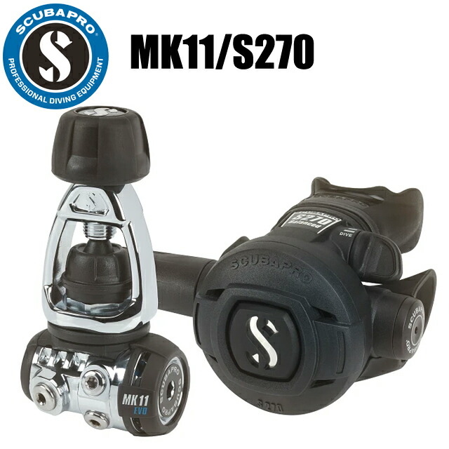 SCUBAPRO MK11/S270 レギュレーターセット 飛び込み競技 レギュセットスキューバープロ レギュレター 1ST 2ND レギセット レギ REGULATOR S労働者階級 S-PRO エスプロ