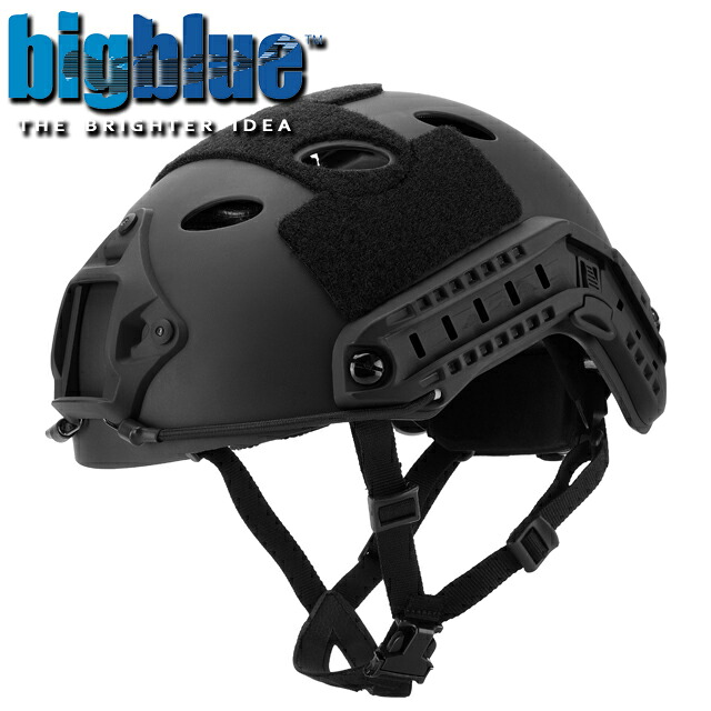 BIGBLUE Diving Helmet BLACK ダイビング ヘルメット 水中ヘルメットビッグブルー テクニカルダイビング 官公庁 作業潜水 潜水士 作業｜GOOD TIME