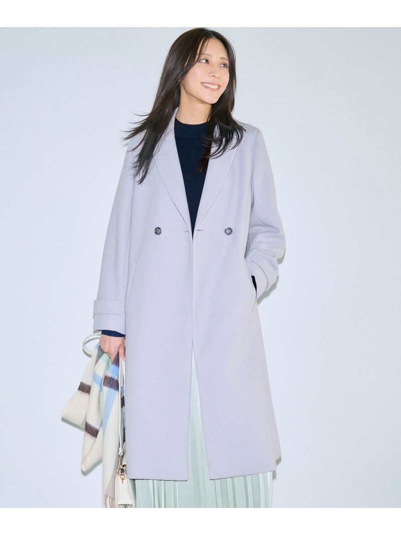 楽天市場】【SALE／20%OFF】ウールライクロング チェスターコート ANY