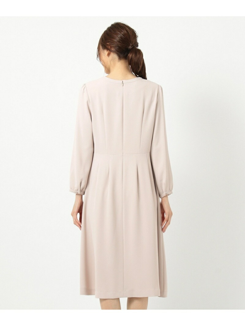 洗える レディノーブルタック ワンピース Any Sis エニィスィス ワンピース 半袖ワンピース ネイビー ブラック ベージュ 送料無料 Rakuten Fashion Meter Erdarbeiten De