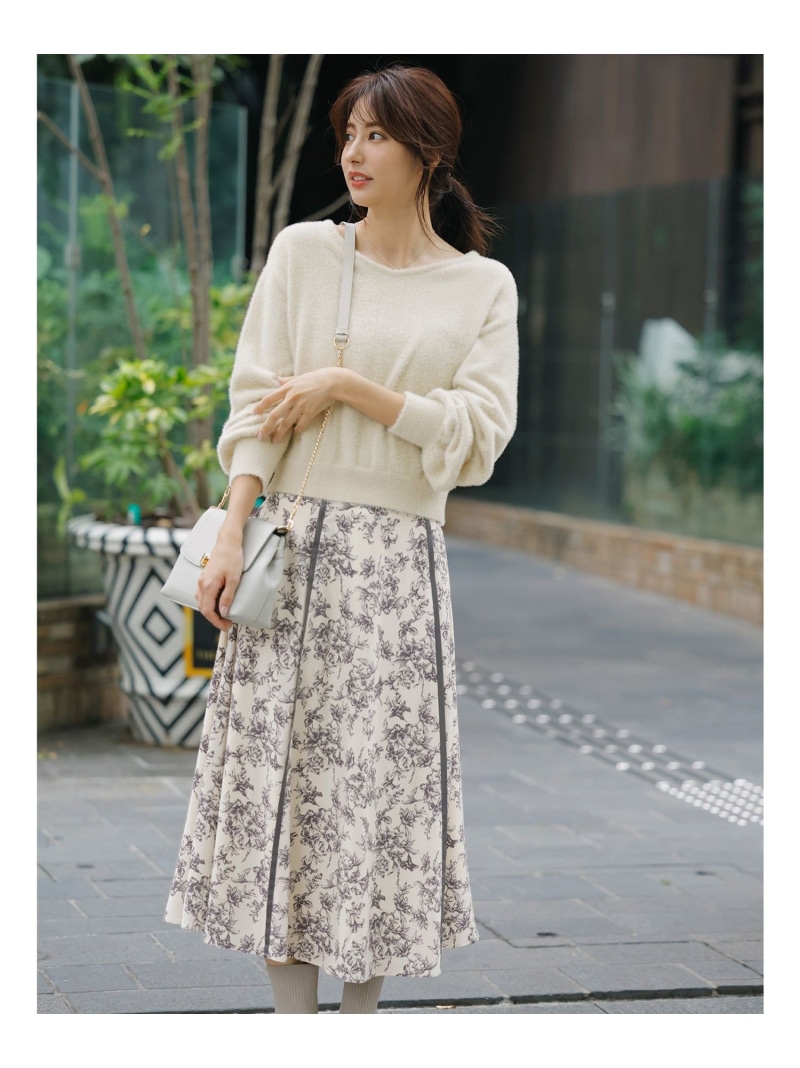 【SALE／30%OFF】【全針路 好感銘】ラメフェザーニット×御花スコート 書き割り ANY SIS エニィスィス ジャケット・アウター テーラードジャケット・ブレザー 白いこと 青碧【RBA_E】【貨物輸送無料】[ Fashion]