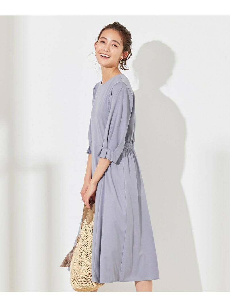 楽天市場 Sale 50 Off 洗える ウエストシャーリング ワンピース Any Sis エニィスィス ワンピース シャツワンピース ブルー ネイビー Rba E Rakuten Fashion Any Sis