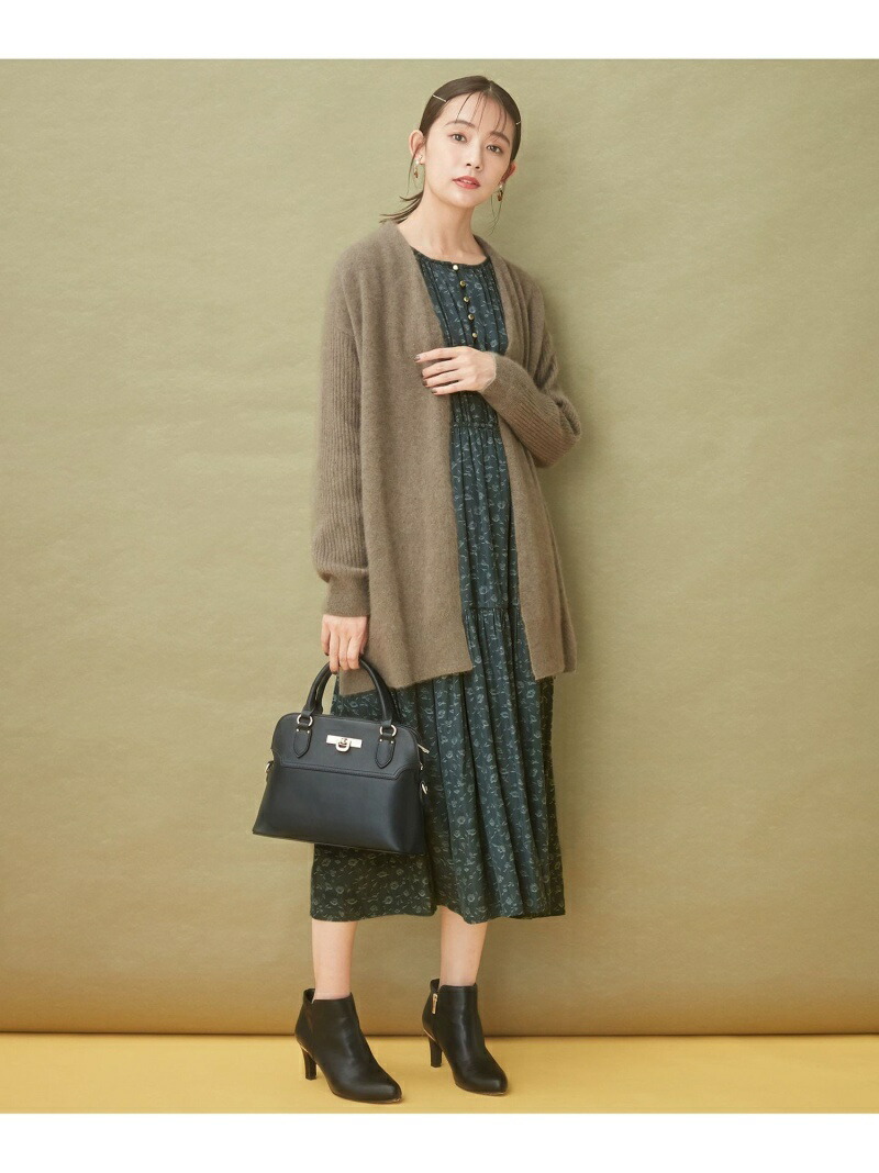 洗える ジャカードギャザー ドレス Any Sis L エニィスィス ワンピース プルオーバーワンピース ブラウン 送料無料 Rakuten Fashion Jacforklift Com Br