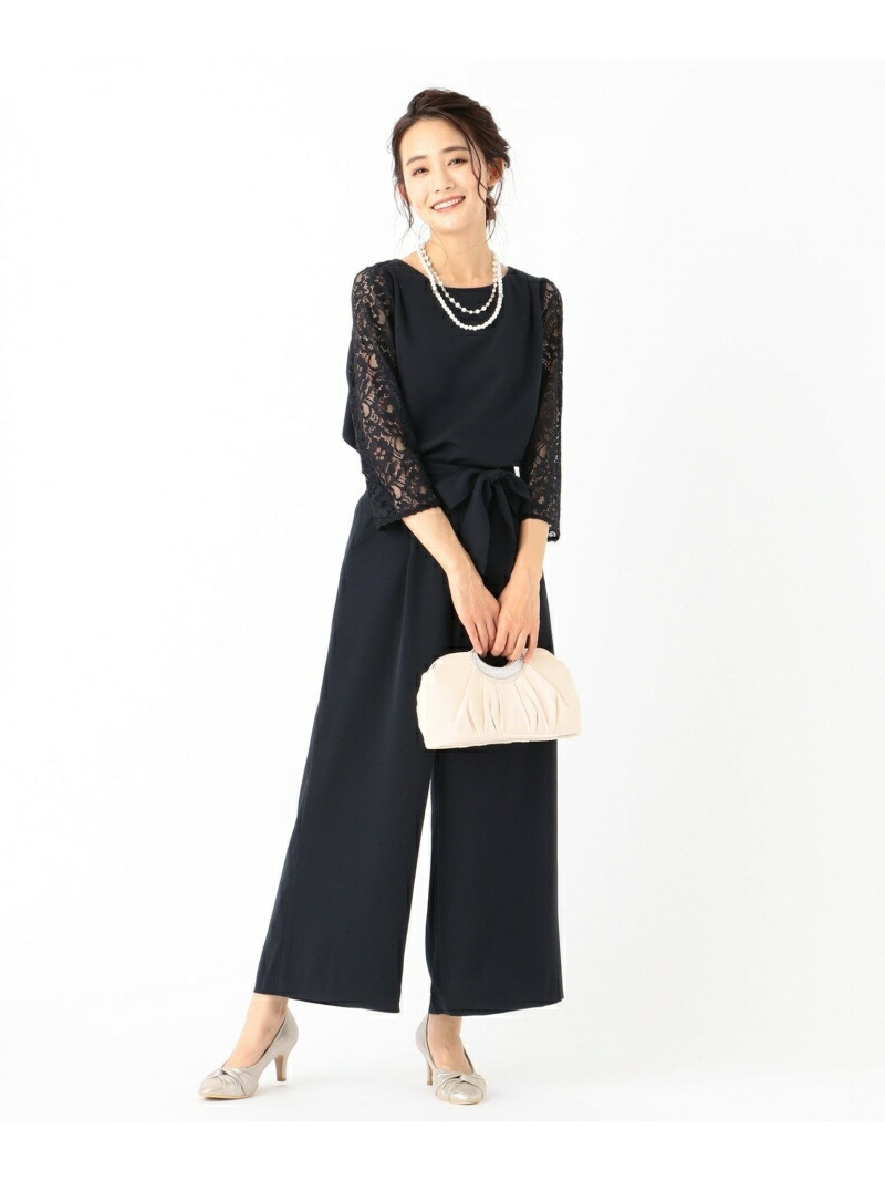 最安値 2set レディワイドパンツ セットアップ Any Sis エニィスィス ワンピース その他 ネイビー ブルー 送料無料 Rakuten Fashion 新発 Dev Tantra Joga Cz
