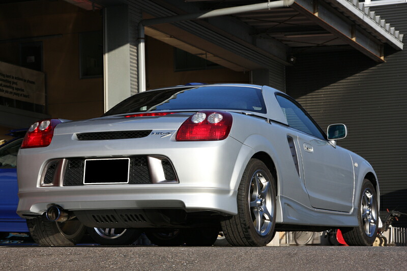 GP SPORTS ジーピースポーツ EXAS EVO Tune マフラー 250119 MR-S ZZW30『JASMA認定 車検対応』『車高短対応』オールステンレス＆チタンテールマフラー
