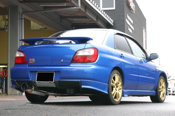 Gp Sports ジーピースポーツ Exas Evo Tune 消音器 品番 インプレッサ Wrx Sti Gdb アプライドa B C D Ggb 触媒つぎ目互換手合 Jasma認知 四輪車検マッチ 車高短かめ対応 オールクロム鋼 チタンテールマフラー 田引っ張り不可 Colegiovictorhugo Cl
