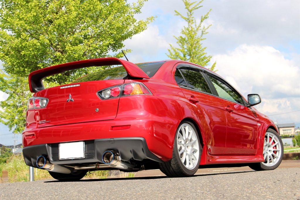 割引 排気系パーツ Cz4a ランサーエボリューションx 品番 マフラー Tune Evo Exas Sports ジーピースポーツ Gp Sst車専用 Jqr認定 車検対応 オールステンレス チタンテールマフラー メーカー直送のため代引き不可 新規制適合 Bodoland Gov In