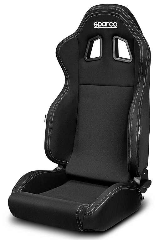 正規品 sparco スパルコ R100J ブラックボーダー ファブリックモデル チューニング リクライニングシート保安基準準拠 日本向けモデル道路運送車両の保安基準に準拠したモデル
