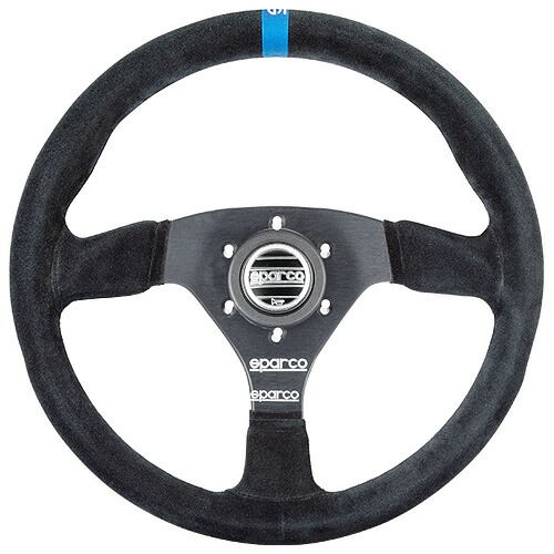 スエード製 黒 3スポーク ステアリングホイール Amazon | NARDI ステアリング classic 黒スエード×黒スポーク