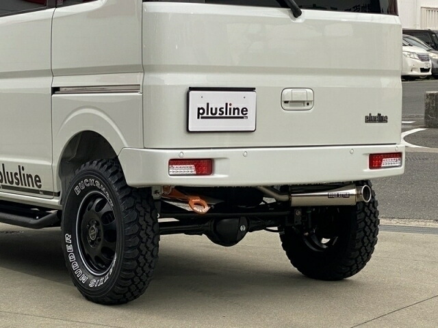 plusline High Style プラスライン ハイスタイル エブリイ DA17W/V リアバンパー ABS製 ナンバーポケット無 未塗装品【品番】DA17-RBNA|エニタイム