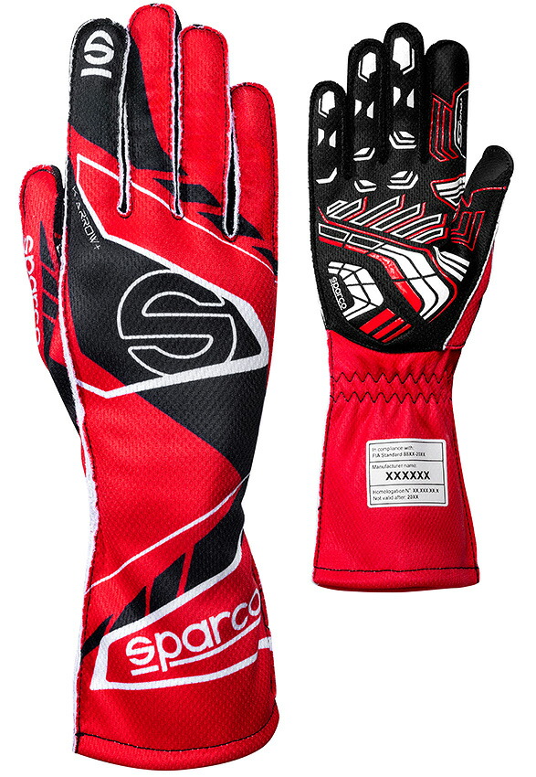 sparco レーシンググローブアロー　レッド スパルコレーシンググローブ ARROW RG-7 (アローRG-7) | Racing-Style