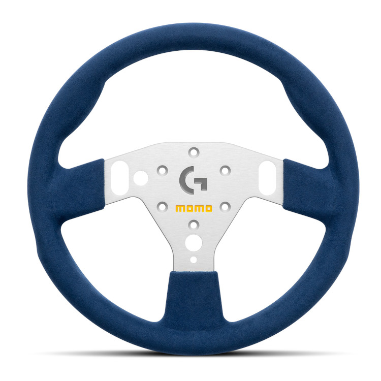 MOMO x ロジクール SIM専用ステアリング SIM GT 320 BLUE MSIM-03