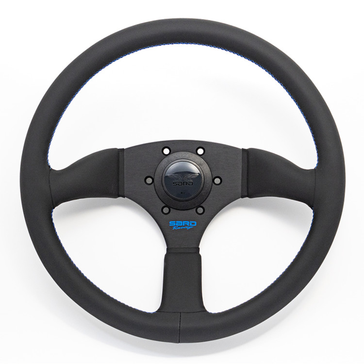 SARD STEERING サード ステアリングホイール Semi Deep BLUE 80226