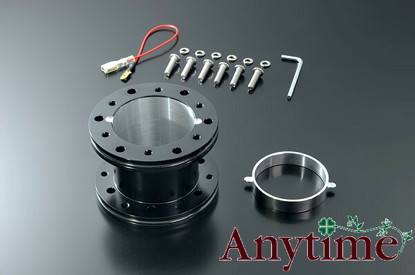 楽天市場】JDM アルミロングボススペーサー 50mm ブラック : e